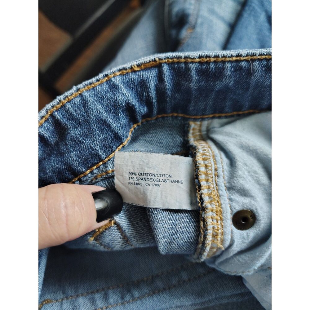 Talbots Flawless Girlfriend Ankle Jeans 16P Petite Mid Rise Stretch Blue Denim - Picture 6 of 6